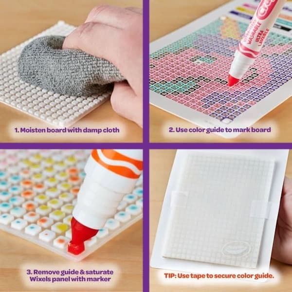Kreativ djurlåda - CRAYOLA - Wixels