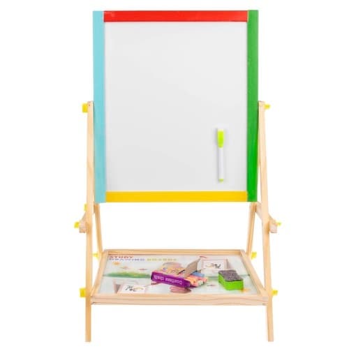 Whiteboard/Blackboard Tavle for Barn - Tosidig