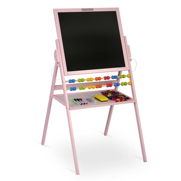Ricokids magnetisk pladespiller tavle - pink