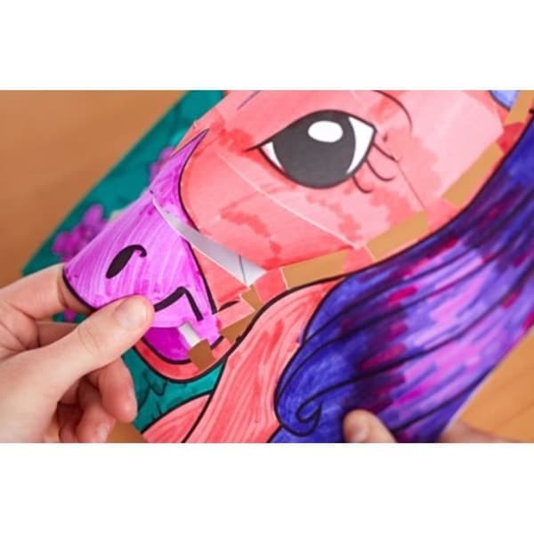 Creative - CRAYOLA - POPS 3D Mystical - Lätt att göra 3D-ritningar! 6 åringar
