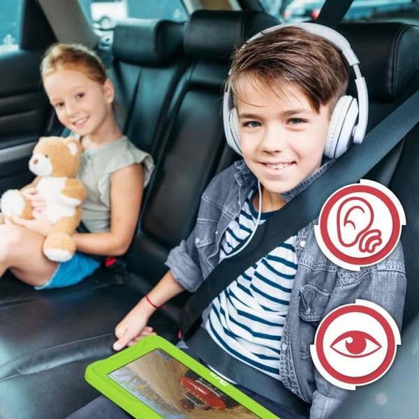 Surfplatta - Kurio - Gulli 7 tum - Android 13 - Föräldrakontroll - 100+ appar