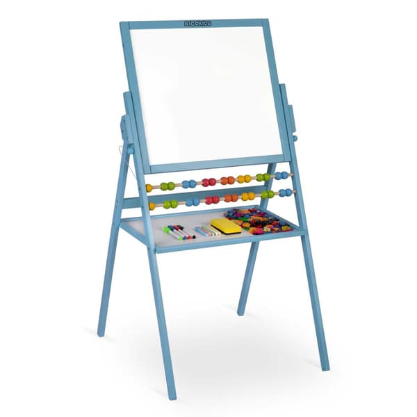Ricokids magnetisk tavle roterende - blå