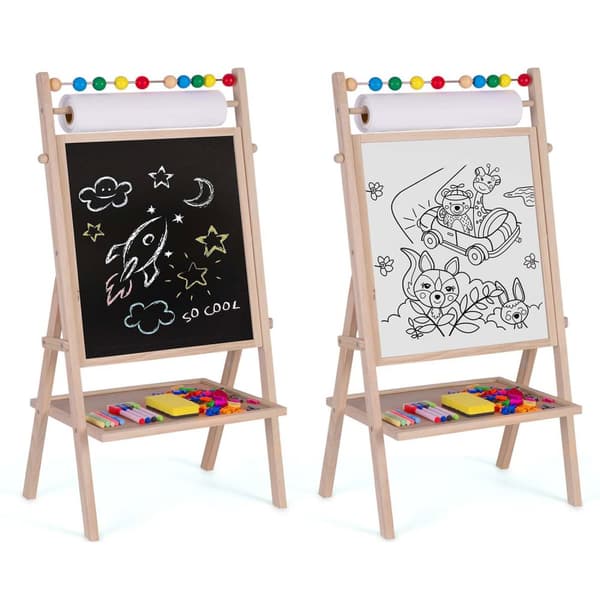 Ricokids magnetisk tavle roterende tavle