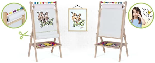 Ricokids magnetisk tavle roterende tavle
