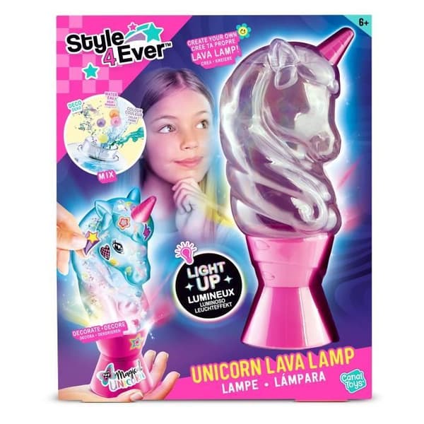 Canal Toys - Stil För Evigt - Lava Unicorn Lamp - OFG 297