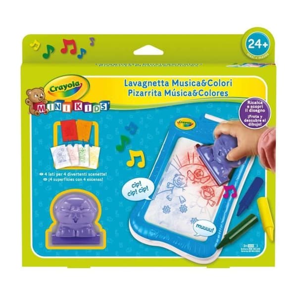 CRAYOLA MUSICAL RUB ART STATION 81-1306