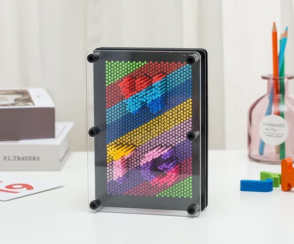 PinArt - 3D Pin skulptur, Rainbow