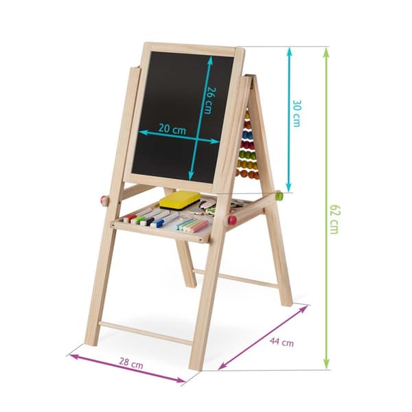 Ricokids foldbar magnetisk tavle