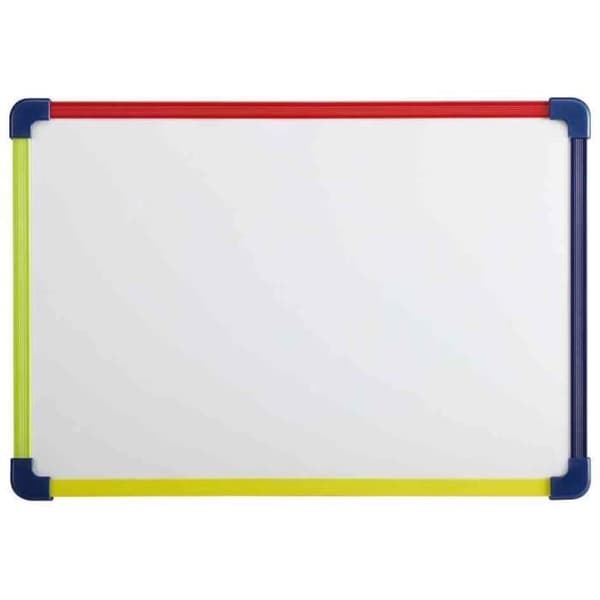 Magnetisk Whiteboard Barn Flerfärgad Plastram 40 x 28 cm