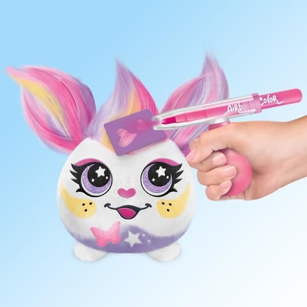 Canal Toys - Airbrush Plysch - Mini Hair'effektiv plysch att styla och dekorera med tuschpennor - AIR 038 - Random plyschmodell