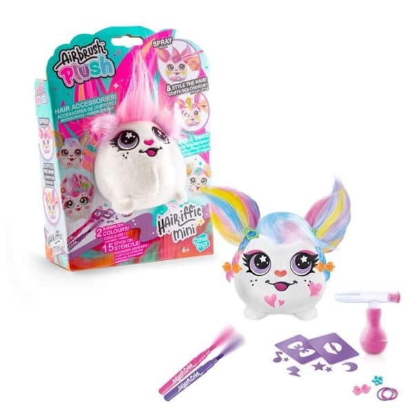 Canal Toys - Airbrush Plysch - Mini Hair'effektiv plysch att styla och dekorera med tuschpennor - AIR 038 - Random plyschmodell
