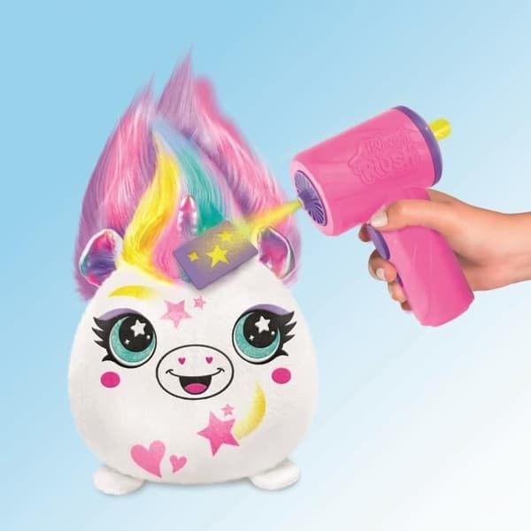 Canal Toys - Airbrush Plysch - Squishy Hair'effektiv plysch att styla och dekorera med elektronisk spray, markörer, -AIR 040- slumpmässigt