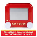 Miniatyrbild 4 av 4: Etch A Sketch - Etch A Sketch Återvinningsbar version - Skapa ritningar från 3 år - Röd - Blandat