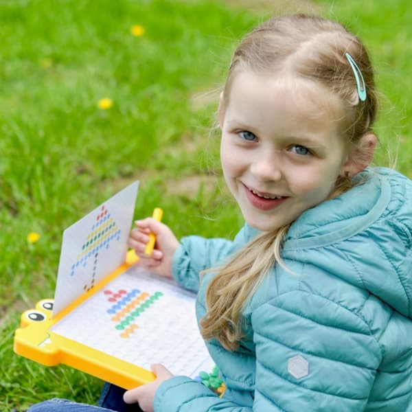 WOOPIE Magnetisk Kort til Børn Montessori MagPad Dinosaur
