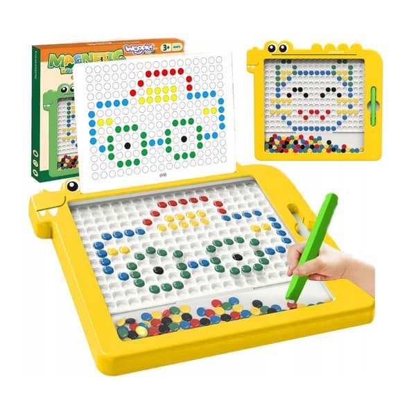 WOOPIE Magnetisk Kort til Børn Montessori MagPad Dinosaur
