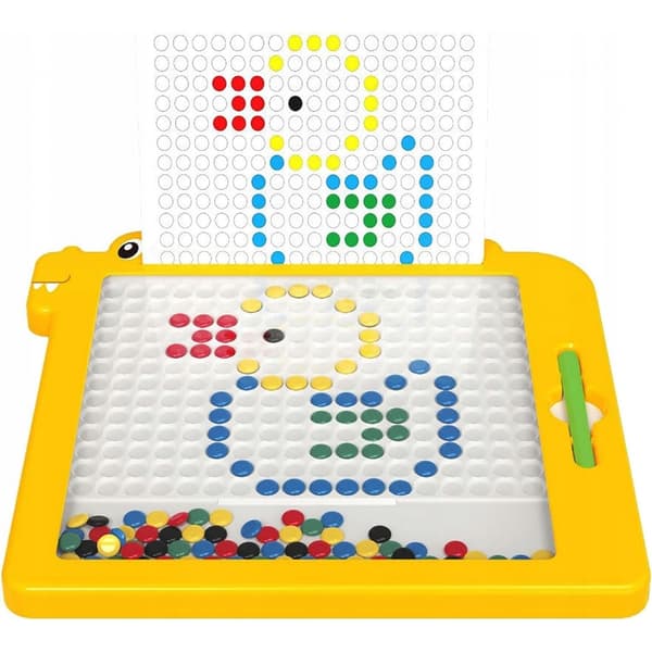 WOOPIE Magnetisk Kort til Børn Montessori MagPad Dinosaur