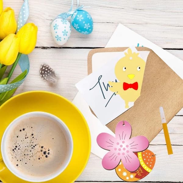 Easter Eggs, Easter Handmade Wooden Products, Easter Wooden Ornaments for Painting