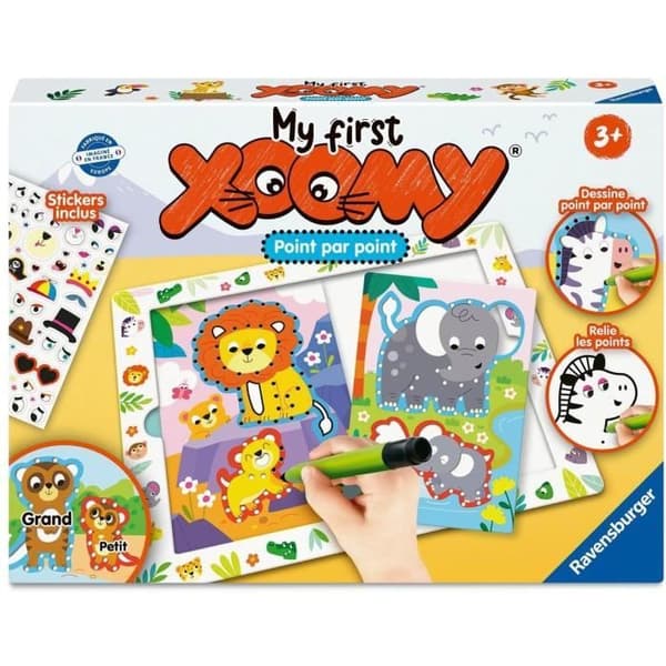 My First Xoomy, Dot to Dot, My First Drawings, Drawing, Creative Leisure, Från 3 år, 23752, Ravensburger