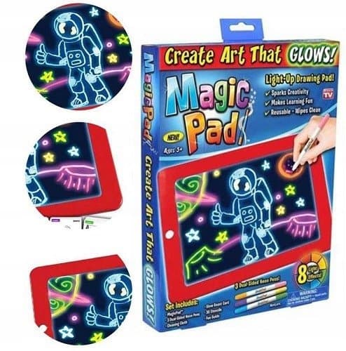 MAGIC TABLET MAGIC PAD LED-TAVLA ILLUSTRATIONSTAVLA