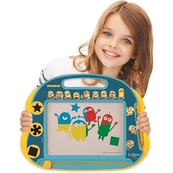 Lexibook - Minions Magic Slate - A5-format med magnetiska tillbehör