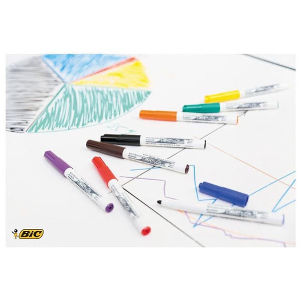Dry Erase Board - BIC - Velleda - 30x44 cm - Röd - Paket om 1