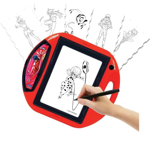 Miraculous Drawing Projector - LEXIBOOK - Mallar och stämplar ingår