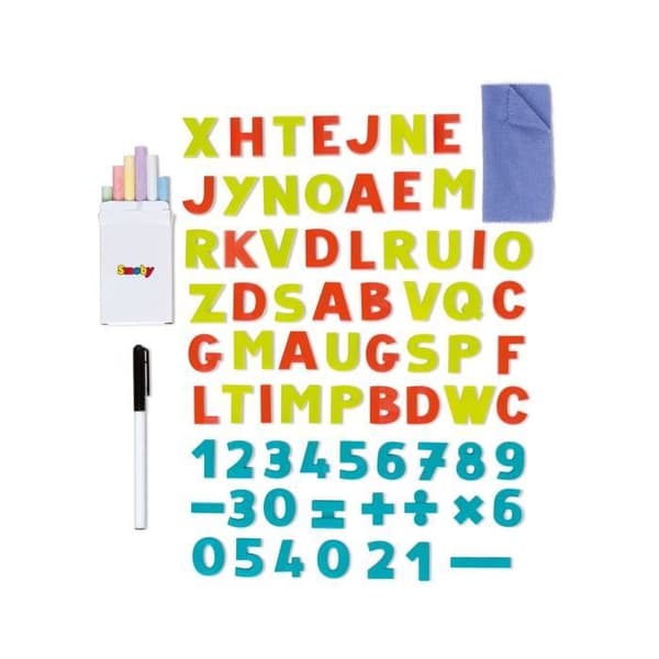 Modulo Space skrivbord - SMOBY - Skrivbord konverterbart till en dubbelsidig skiva - 80 tillbehör ingår