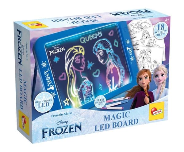 Barntavla - magiskt tavla Liscianigiochi - 92949 - FROZEN MAGIC LED TAVLA