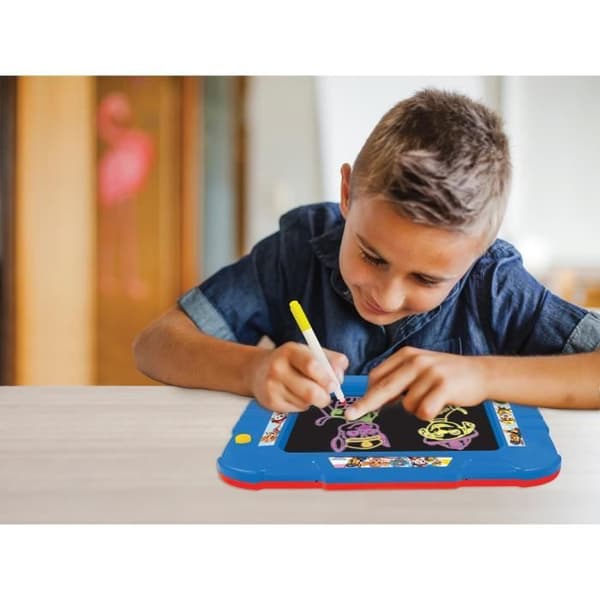Paw Patrol neon lysande rittavla - LEXIBOOK - 6 färgmodeller