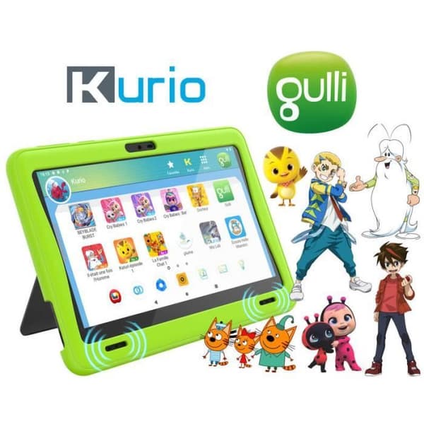 Tablet - Kurio - Ultra Gulli 7" - 16 GB - Föräldrakontroll - Hållbar skal - 7" skärm