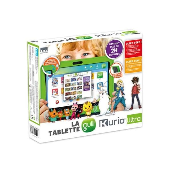 Tablet - Kurio - Ultra Gulli 7" - 16 GB - Föräldrakontroll - Hållbar skal - 7" skärm