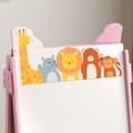Miniatyrbillede 9 af 9: 2-i-1 Børnebord, 49x53.5x113 cm, Pink