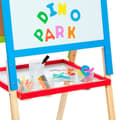 Miniatyrbild 4 av 4: Kreativ träskiva 2 i 1 - MOLTO - 46 st - Barn - Blandat - Vit - Från 3 år - Inomhus