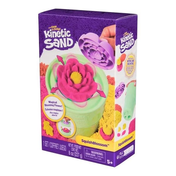 SPIN MASTERLA MAGIC FLOWER SQUISHBLOSSOM 227 G Kinetisk Sand