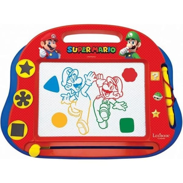 A5 Super Mario Magic Slate med magnetisk tilbehør - LEXIBOOK