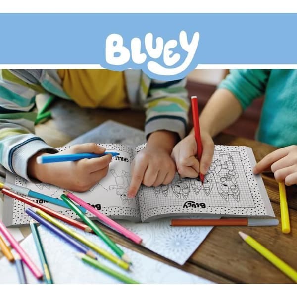 Tegneskole - Bluey tegneskole - Komplet sæt til at lære at tegne - LISCIANI