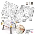 Miniatyrbild 1 av 5: Smoby - Målarrefill för barnens kreativa bord - 10 målarblad