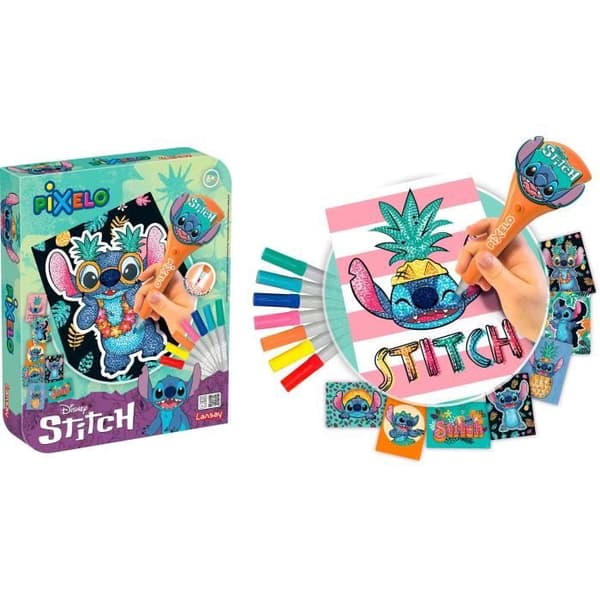 LELU - LANSAY - Pixelo Stitch - 8 kuvaa - Monivärinen - 6-vuotiaasta alkaen