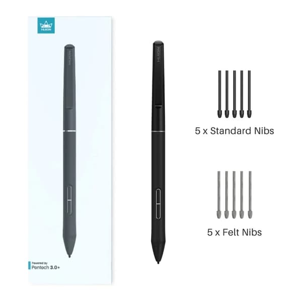 Grafikplatta Penna, Batterifri, PenTech 30, Smal Stylus, PW550S