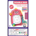 Miniatyrbillede 7 af 7: WOOPIE Znikopy Magnetisk Tavle 2-i-1 Arkade Flipperspil Maskine Lyserød