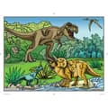Miniatyrbild 1 av 2: Färgläggningspappersduk för barn: Dinosarier
