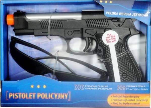 Ruotsalainen poliisipistooli puolalaisella äänimoduulilla (G3081)