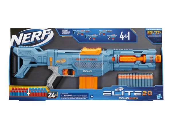 Nerf Elite 2.0 - Echo CS-10 räjäyttäjä - 10 paalua - Nerf Elite 2.0 - Echo CS-10 räjäyttäjä - 10 paalu