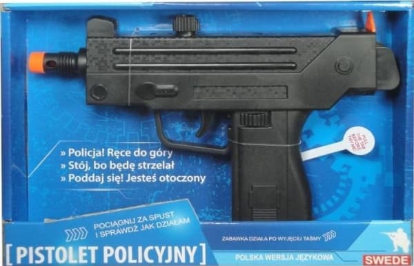 Swede Police pistol med polsk lydmodul (G2239)