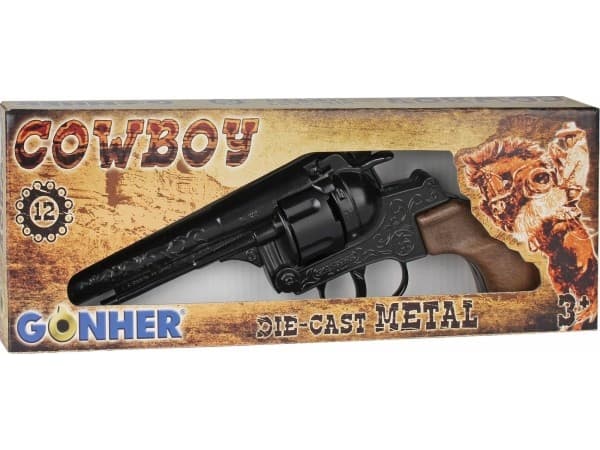 Pulio Metal cowboy revolver 12 runder Gonher