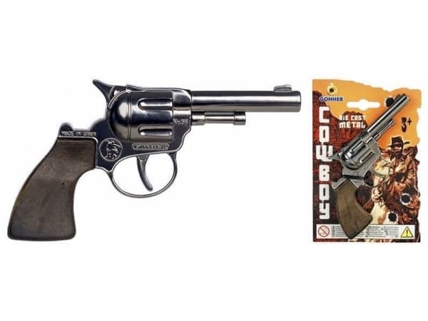 Gonher Metal Cowboy Revolver - 239848