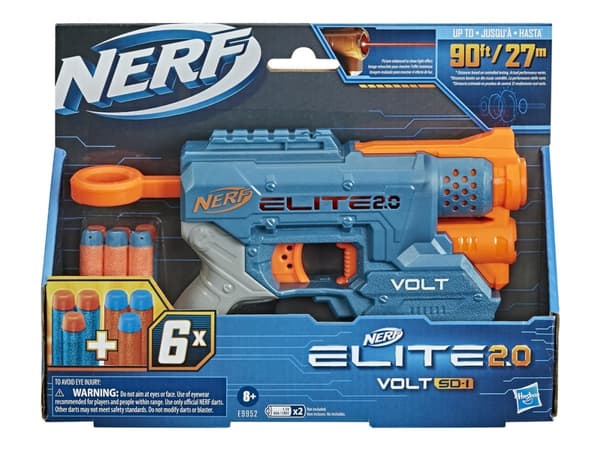 Nerf Elite 2.0 - Volt SD-1 blaster - 6 hauger