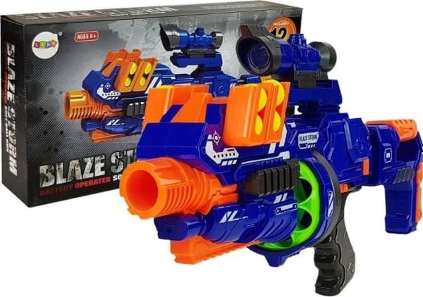 Lean Sport Pistol Rifle med Blaze Foam Balls 12 stk