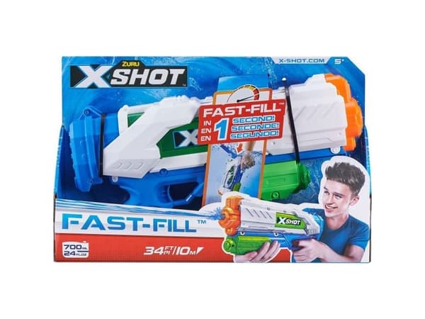 XShot WARFARE vannkaster hurtigfylling
