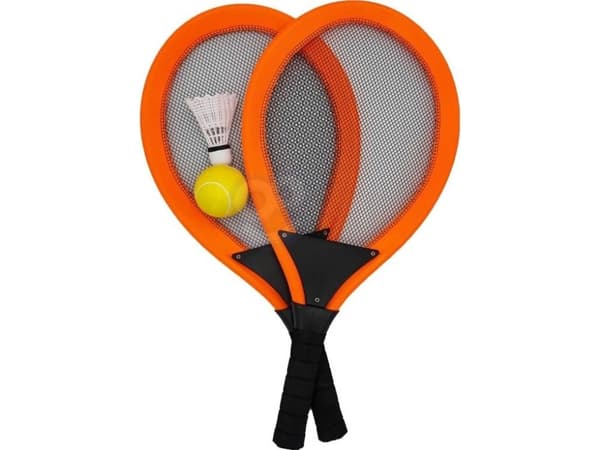 Woopie WOOPIE Store badminton tennisracketer for barn + fjerball